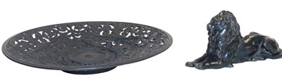 Lot 96 - A late 19thC Buderus cast iron plate, of...