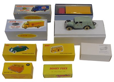Lot 555 - A Dinky Toys 918 Guy van Eveready, a Dan Toys...