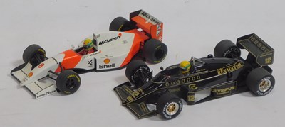 Lot 581 - Paul's Model Art Minichamps 1:18 Ayrton Senna...