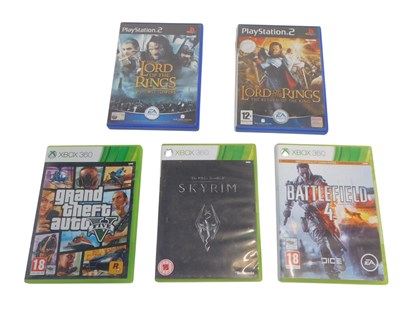 Lot 607 - PlayStation 2 and Xbox 360 games, including...