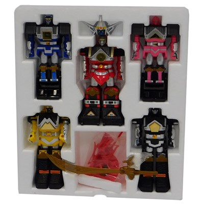 Lot 634 - A Bandai boxed Power Rangers Deluxe Shogun...