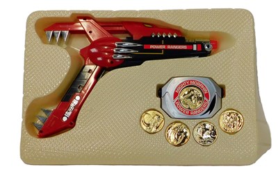 Lot 636 - A Bandai Power Rangers Power Gun/Sword and...