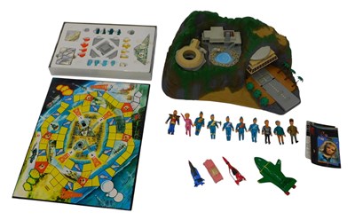 Lot 641 - A Matchbox Tracey Island electronic play...