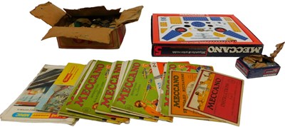 Lot 648 - Meccano set number 5, and Meccano gears,...