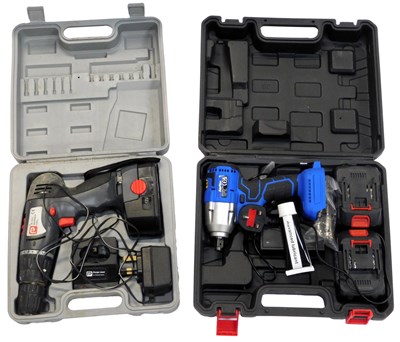 Lot 85G - A Performance Pro 18 volt hammer drill, and a...