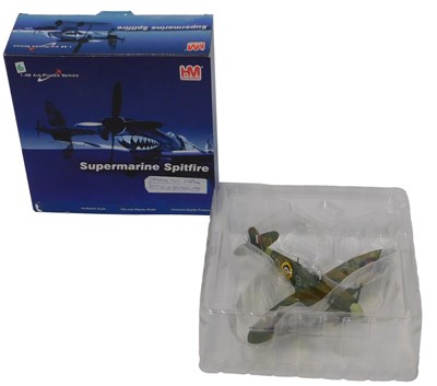 Lot 753 - A Hobbymaster Mk II Spitfire 1:48 scale Battle...