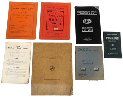Lot 71 - Driver's handbooks and instruction books,...