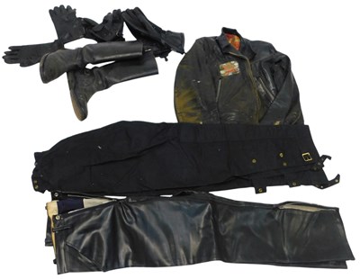 Lot 87 - Hein Gericke and other motorcycle gloves, a...