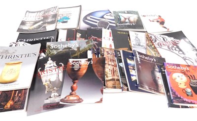 Lot 143 - Sotheby's and Christie's catalogues, including...