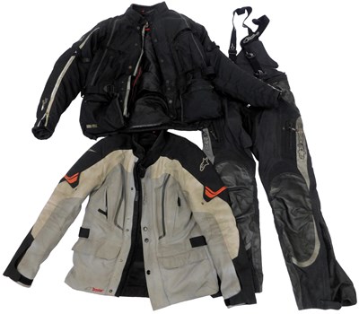 Lot 85X - An Alpinestars motorcycle jacket, Hein Gericke...
