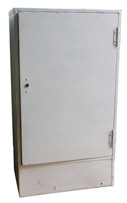 Lot 99a - A metal parts cabinet.