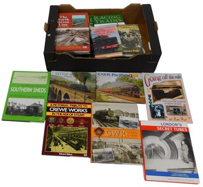 Lot 99C - Railway related books, including Laurence...
