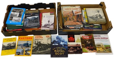 Lot 99D - Railway related books and publications,...