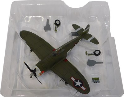 Lot 680 - A Hobbymaster 1:48 scale P47 Thunderbolt P47D...