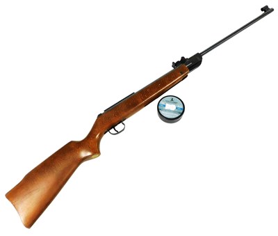 Lot 165 - A Diana model 34 air rifle, with a tin of...