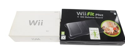 Lot 167 - A Nintendo Wii console, together with a Wii...