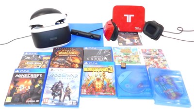Lot 173 - A Playstation VR, with VR Worlds and...