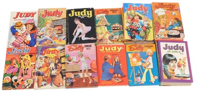Lot 251 - Assorted girl's annuals, comprising Judy for...