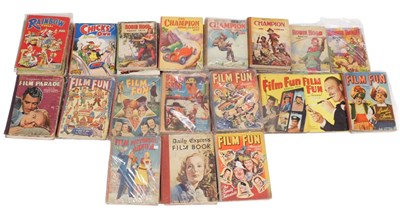 Lot 256 - Assorted annuals, comprising Film Fun, Film...