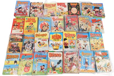 Lot 260 - Assorted Beano annuals, 1951-2020, Bash Street...