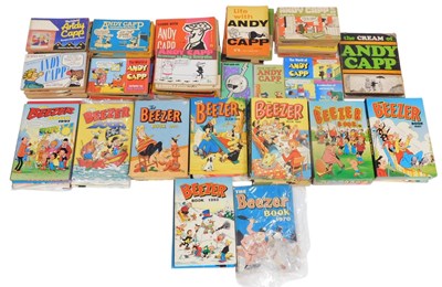 Lot 261 - Assorted Andy Capp books, together with Beezer...
