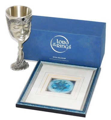 Lot 192 - A Royal Selangor pewter Lord of The Rings...