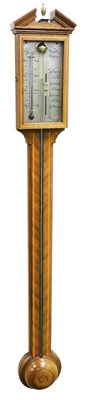 Lot 221 - A Comitti of Holborn mahogany cased stick...