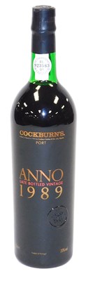 Lot 265 - A bottle Cockburn's Anno late bottled vintage...