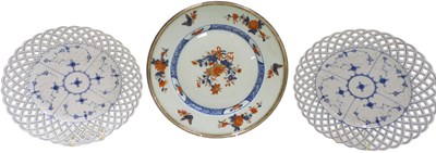 Lot 274 - A pair of Royal Copenhagen blue and white...
