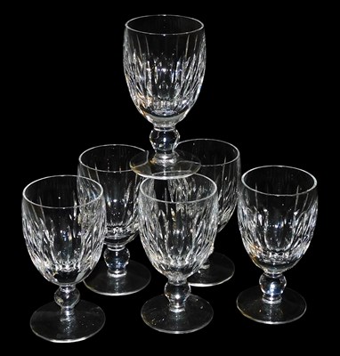Lot 287 - A set of six Waterford crystal Maureen pattern...