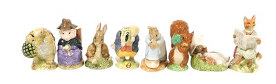 Lot 292 - Eight Royal Albert Beatrix Potter...