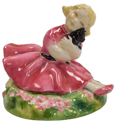 Lot 298 - A Royal Worcester porcelain figure modelled as...