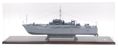 Lot 423 - An Italeri kit and scratch built Royal Navy...