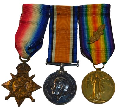 Lot 302 - A World War I medal group, named to Spr....