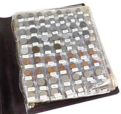 Lot 509 - An album of Scandinavian silver and copper...