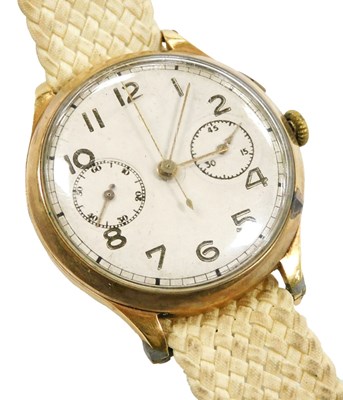 Lot 565 - An Arsa 18ct gold cased gentleman's...