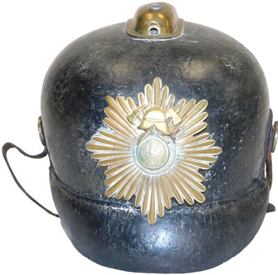 Lot 297 - A WWI era Imperial German Pickelhaube...