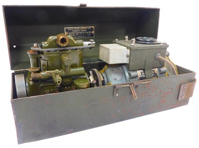 Lot 16 - A World War II Alco steam charging set...