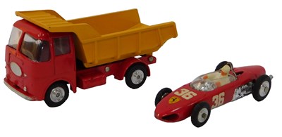 Lot 134 - Two Corgi diecast cars, comprising an ERF...