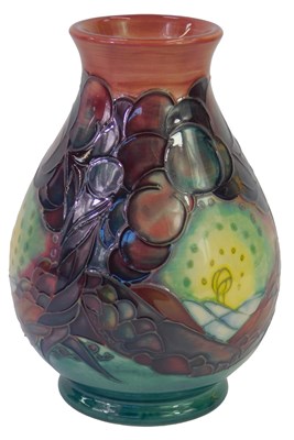 Lot 138 - A Moorcroft pottery Seasons Winter pattern...