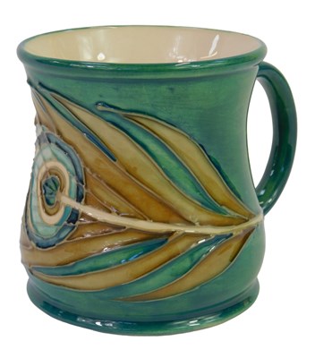 Lot 162 - A Moorcroft pottery Peacock Feather pattern...