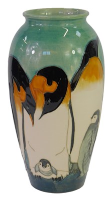Lot 164 - A Moorcroft pottery Penguin pattern...