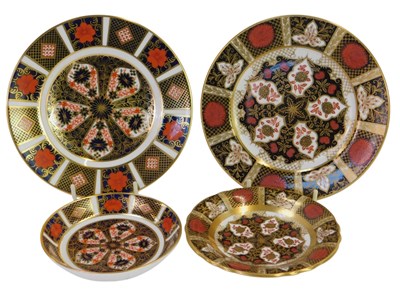 Lot 190 - A group of Royal Crown Derby Imari porcelain,...
