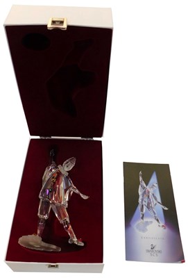 Lot 395 - A Swarovski crystal figure modelled as...