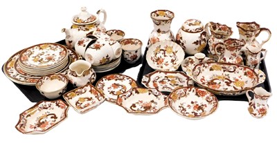 Lot 633 - A group of Masons ironstone Brown Velvet...
