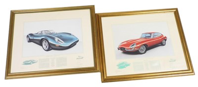 Lot 591 - After John Francis (British b 1966). Jaguar "E-...
