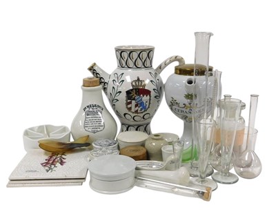 Lot 584 - Assorted 19thC and later ceramic and glass...