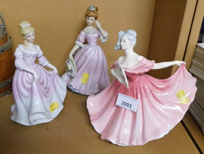 Lot 2003 - A Royal Doulton porcelain figure modelled as...