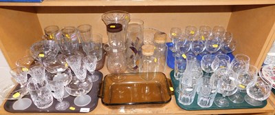 Lot 2039 - Glassware, to include drinking glasses,...