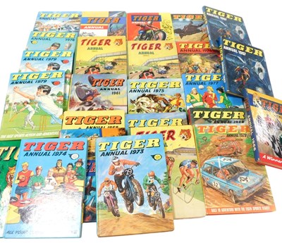 Lot 613 - Tiger Annuals, together with Lion Annual...